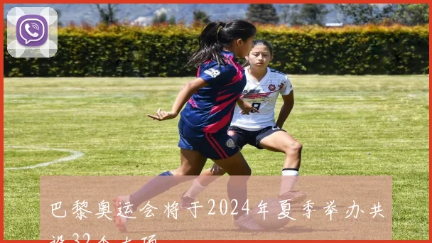 巴黎奥运会将于2024年夏季举办共设32个大项