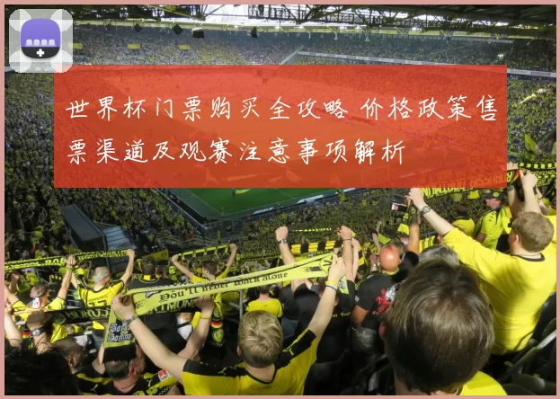 世界杯门票购买全攻略 价格政策售票渠道及观赛注意事项解析